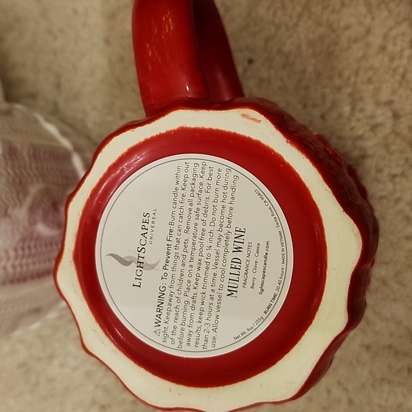 NWT LIGHTSCAPES UNIVERSAL WINTER COFFEE MUG CANDLES.  Christmas. - Picture 9 of 12
